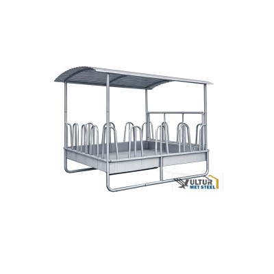 Hranitori patrate cu acoperis