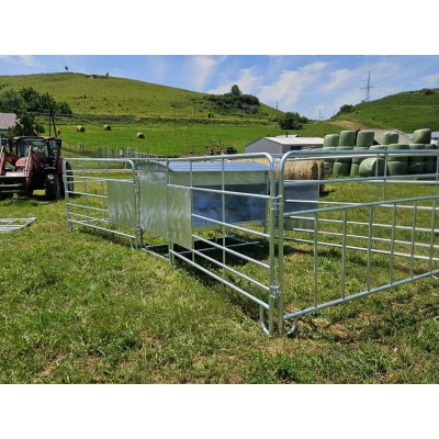 Buncar cu gradinita pentru furajare vitei